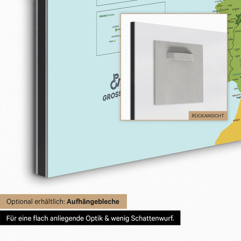 Carte de l’Europe pour enfants Tableau magnétique – MINIVENTURES® Classic