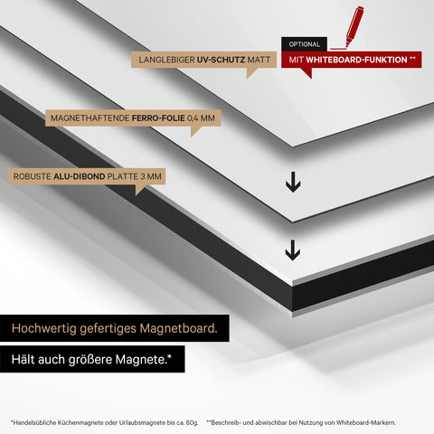Carte magnétique de la Suisse TRAVEL® Magnetboard – Gris froid