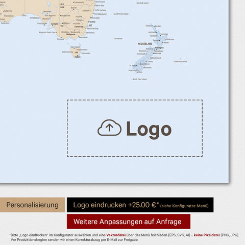 Carte du monde TRAVEL® Tableau magnétique – Atlas multicolore