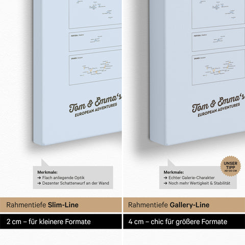 Europa-carte TRAVEL® Carte à épingles – Atlas multicolore (carte politique)