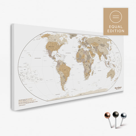 Cartes du monde EQUAL EARTH