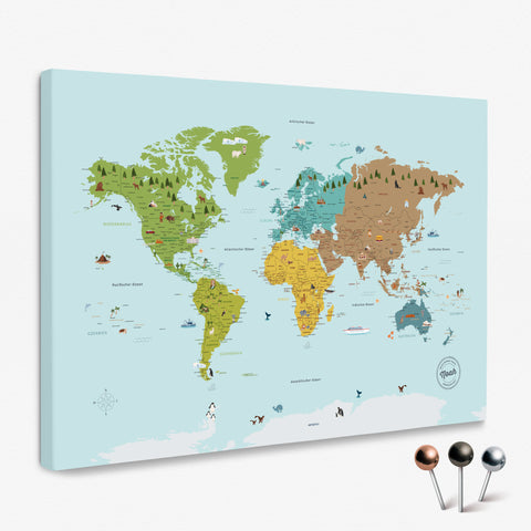 Children's World Maps