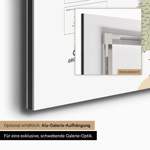 Tableau magnétique Europe pour enfants – MINIVENTURES® White