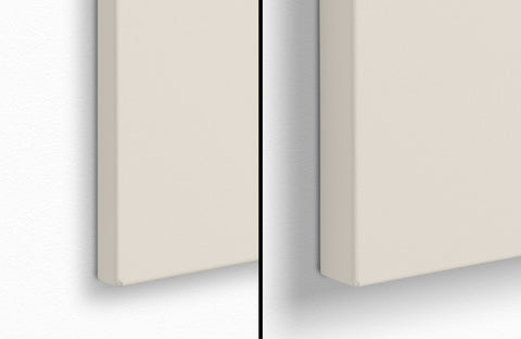 Profondeur du cadre : Slim Line vs. Gallery Line