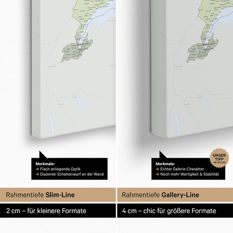 Suisse-carte TRAVEL® Carte à épingles – Atlas multicolore (carte politique)
