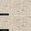 USA Amerika Karte Pinn-Leinwand in Gold optional mit dem Straßennetz der größten Highways und Interstates