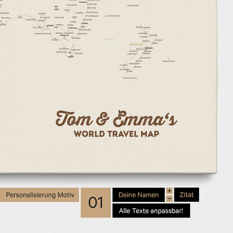 Personnalisation du motif 1 avec nom