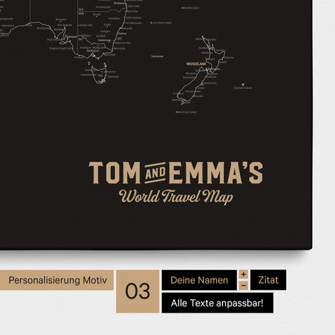 Personnalisation Motif 3 avec inscription du nom