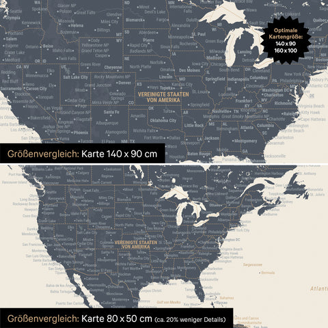 Carte du monde TRAVEL® Tableau magnétique – Multicolore vif